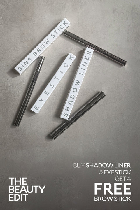 FREE Brow stick with Eyestick & Shadow Liner